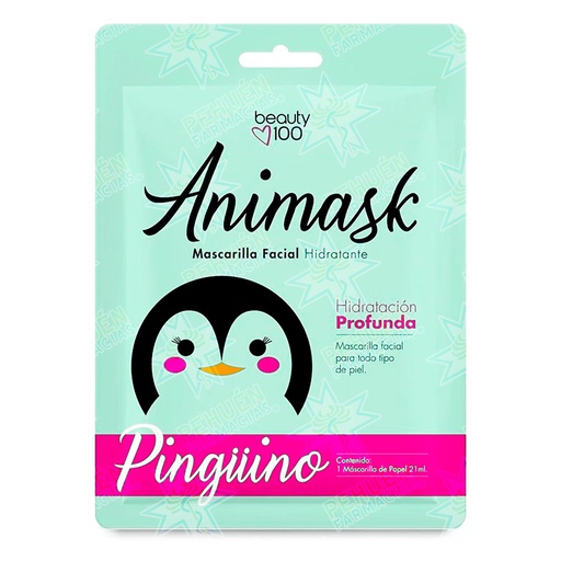 [7809622000343] Animask Mascarilla Facial Hidratante Beauty 100
