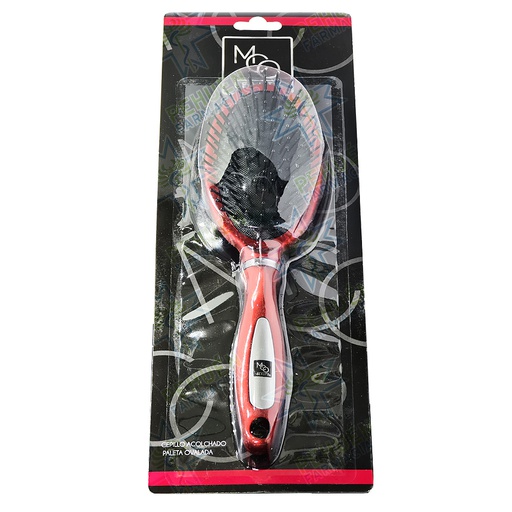 [7804655490864] MCO Beauty Cepillo de Pelo Acolchado Paleta Ovalada