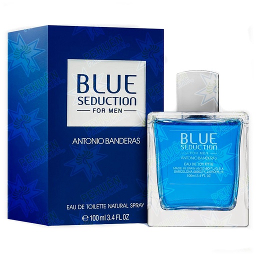 [8411061636268] Antonio Banderas Blue Seduction Men Eau de Toilette Hombre 100 mL