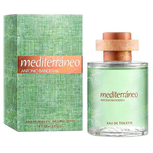 [8411061027011] Mediterráneo Antonio Banderas Eau de Toilette Spray 100 mL