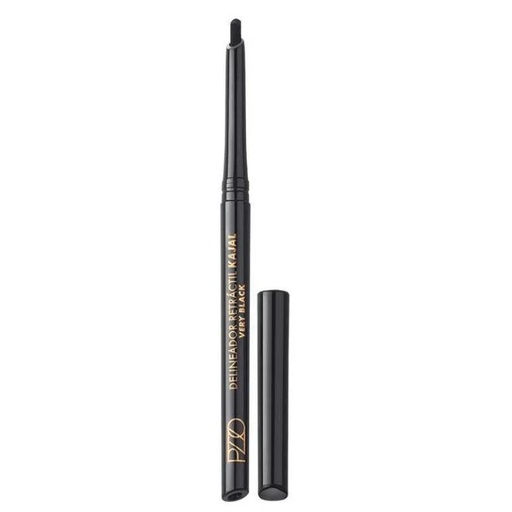 [7804907934566] Delineador de Ojos Retráctil Kajal Very Black Petrizzio