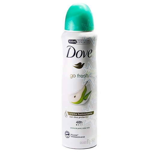 [7791293046266] Dove Go Fresh Pera Aloe Vera Antitranspirante Spray 150 mL