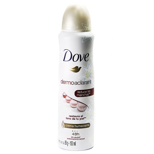 [7506306241152] Dove Desodorante Antitranspirante Dermoaclarant Spray 150 mL