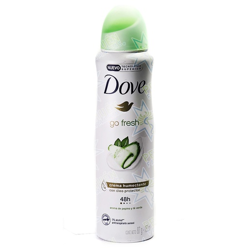 [7791293040028] Dove Go Fresh Pepino Antitranspirante Spray 150 mL