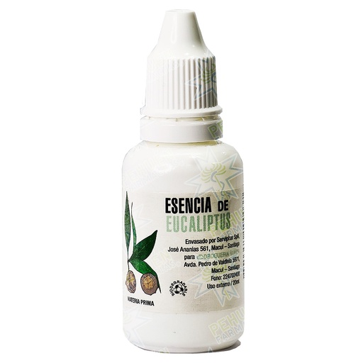 [7805357100037] Esencia de Eucaliptus Solución 20 mL Droguería Ñuñoa