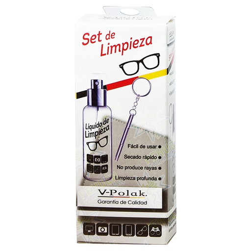 [7804669530075] Set Limpiador de Lentes V-Polak