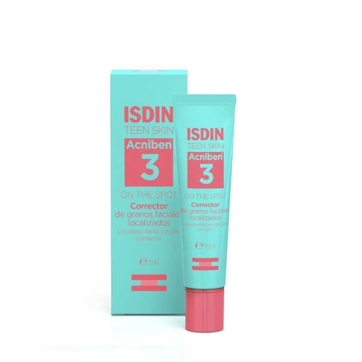 [8470001855107] Acniben On The Spot Secante Corrector de Granos Faciales 15 mL Isdin