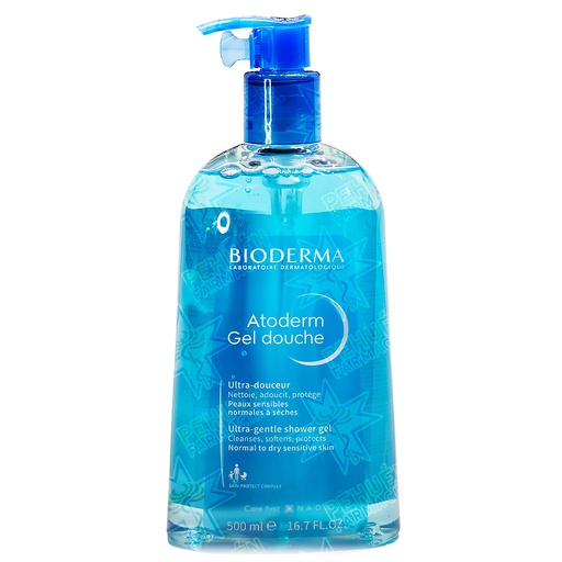 [3401399372407] Atoderm Gel de Ducha Piel Sensible Normal a Seca 500 mL Bioderma