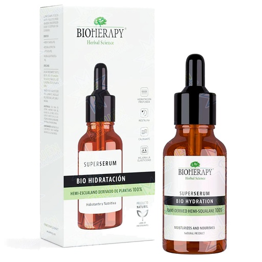 [8697711600951] BioHerapy Súper Sérum Hidratante Bio con Hemi-Escualano 30 mL Alpaya