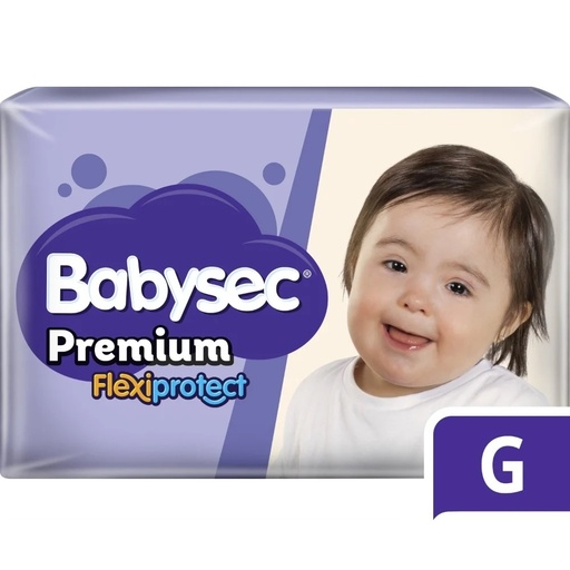 [7806500799481] Babysec Premium Flexiprotect Talla G 8.5-12 Kg 18 Pañales Cmpc