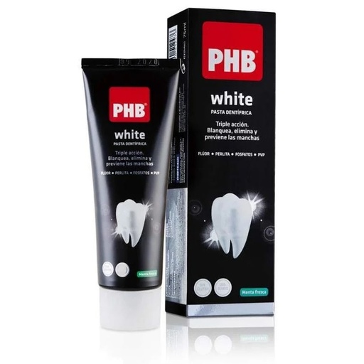[8437010512476] PHB White Pasta Dental 75 mL