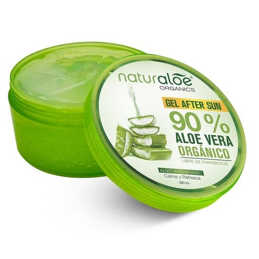 [7804902040675] Naturaloe Organics Post Solar Gel After Sun 280 mL