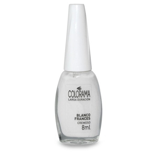 [7899026404892] Colorama Esmalte de Uñas Larga Duración Blanco Francés 8 mL Maybelline