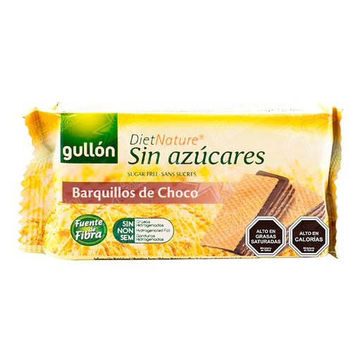 [8410376037685] DietNature Galletas de Barquillo de Choco Sin Azúcar 60 g Gullón