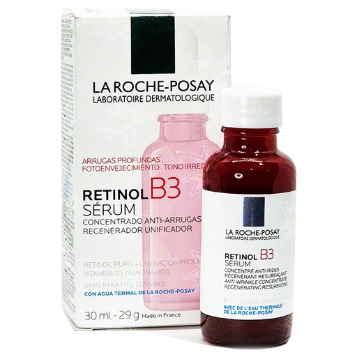 [3337875694469] Retinol B3 Serum Concentrado Antiarrugas 30 mL La Roche Posay