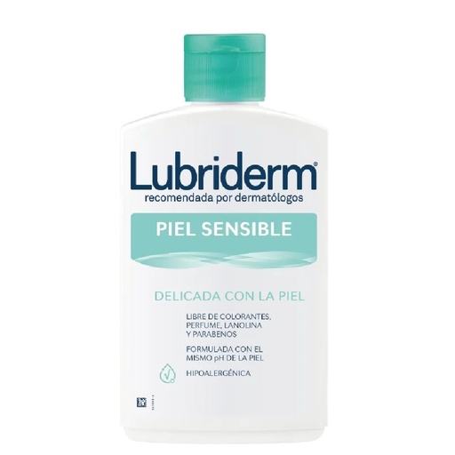 [7702035468451] Lubriderm Piel Sensible Crema Corporal 200 mL Johnson & Johnson