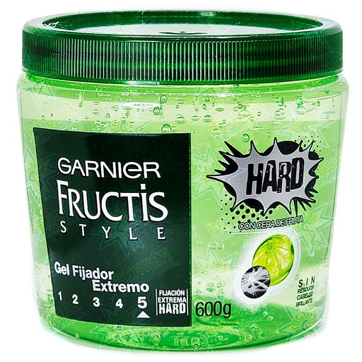 [7506078955028] Garnier Fructis Style 600 g Gel Capilar Fijador Extremo Hard L'Oréal