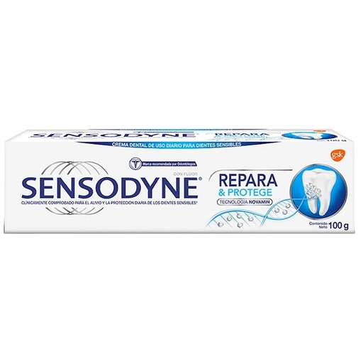 [7794640170720] Sensodyne Blanqueadora Repara y Protege Pasta de Dientes 100 g GSK