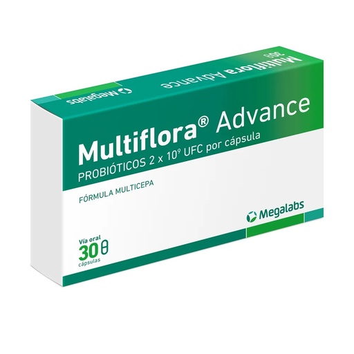 [5027314498625] Multiflora Advance 30 Cápsulas Megalabs*