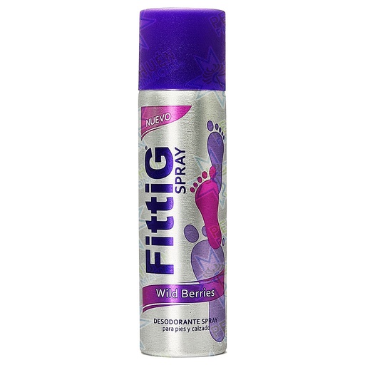 [7800018169224] Fittig Wild Berries Spray Desodorante Pies 90 g Andrómaco