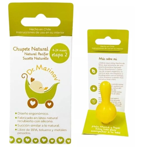 [MARINOV2] Chupete Ergonómico Dr. Marinov Etapa 2 (4 -24 m)