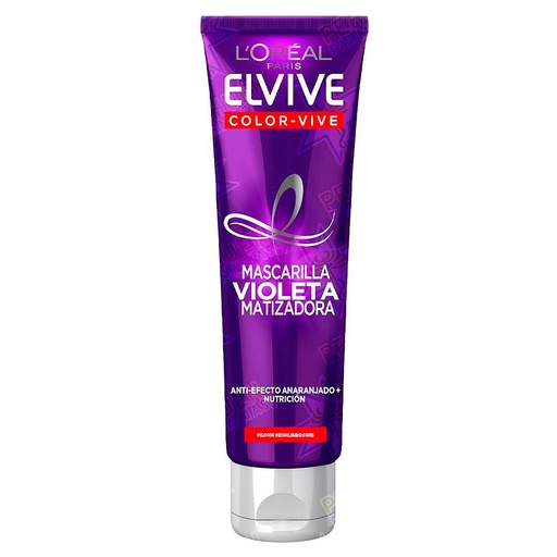 [3600523682850] Elvive Color Vive Máscara Violeta Matizadora 150 mL L'oreal