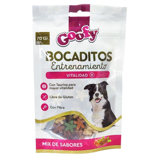 [7805505009168] Goofy Bocaditos de Entrenamiento para Perros 70 g