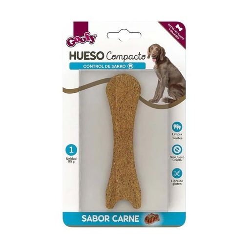 [7805505006631] Goofy Hueso Compacto Mediano Control de Sarro 95 g