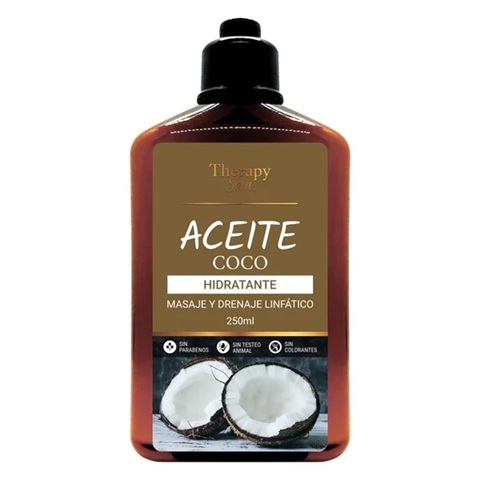 [7804631371019] Therapy Aceite Corporal para Masajes Coco 250 mL Cosedeb