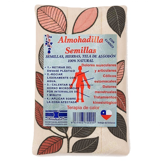 [9937993755000] Almohadilla de Semillas + Cuarzo + Hierbas QuímNatura