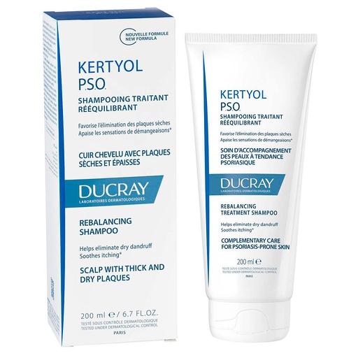 [3282770148473] Kertyol PSO Shampoo Antipicor Anticaspa Psoriasis 200 mL Ducray