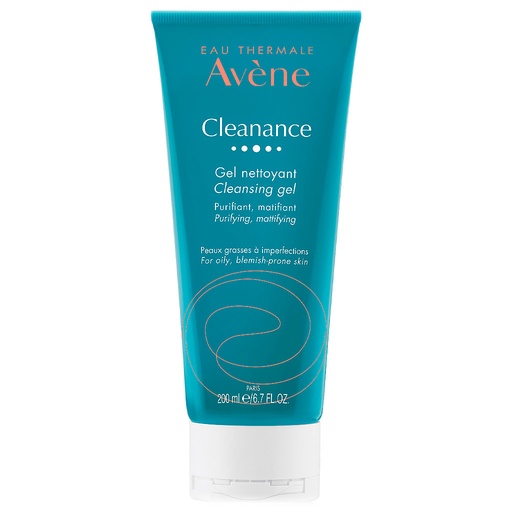 [3282770139204] Avène Cleanance Gel Limpiador Matificante Antiacné 200 mL Pierre Fabre