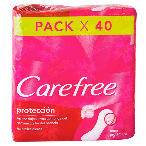 [7702031502548] Carefree 40 Protectores Diarios Johnson & Johnson