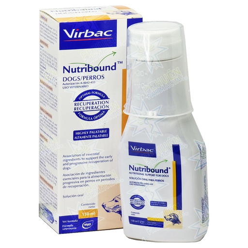 [7502010426861] Nutribound Perros Recuperación Solución Oral 150 mL Virbac
