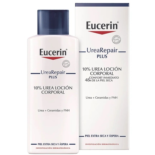 [4005800024139] UreaRepair Plus Loción Reparadora Urea 10% Piel Extra Seca y Áspera 250 mL Eucerin