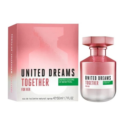 [8433982016578] United Dreams Together Eau de Toilette Spray for Women 50 mL Benetton