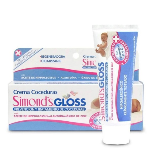 [7804945002913] Simond's Gloss Pomada Coceduras Vitamina A y D 60 g Durandin