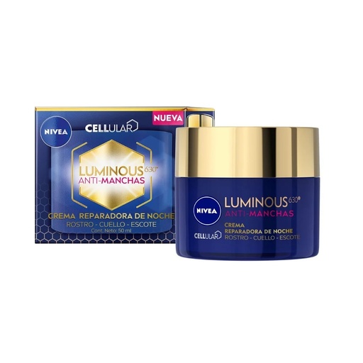 [4005900887818] Cellular Luminous 630° Anti Manchas Crema Noche Reparadora 50 mL Nivea