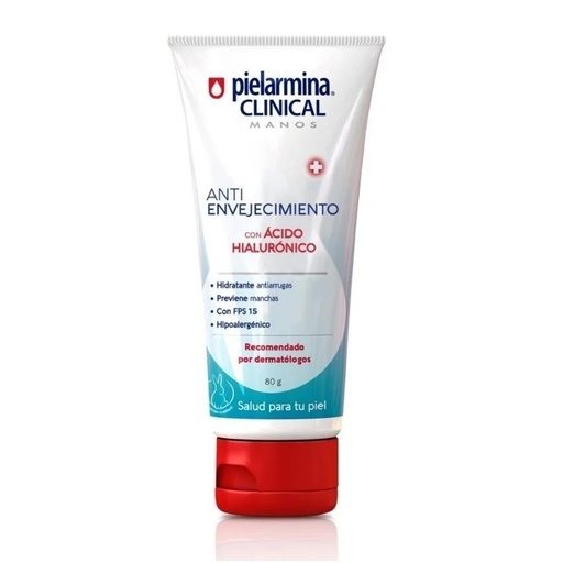 [7804907968554] Pielarmina Clinical Manos Anti Envejecimiento con Ac. Hialurónico 80 g Petrizzio