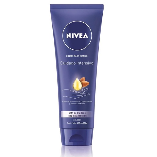 [42429142] Nivea Crema de Manos Cuidado Intensivo 100 mL Beiersdorf