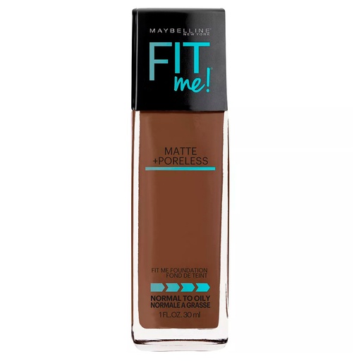 [041554538748] Fit Me Base de Maquillaje Matificante 375 Java 30 mL Maybelline