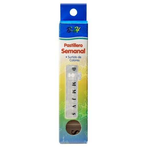 [6921199300280] Pastillero Semanal 7 Días Best House