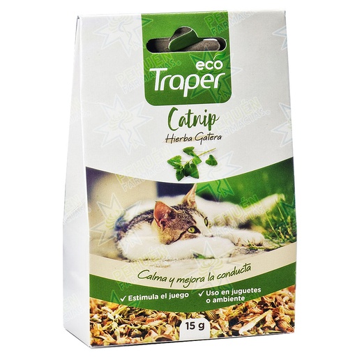 [7805505010638] Catnip Hierba Gatera 15 g Eco Traper