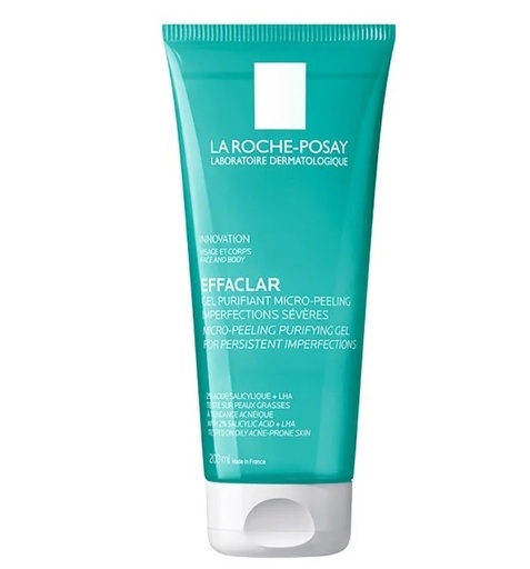 [3337875708265] Effaclar Gel Purificante Micro Exfoliante Imperfecciones Severas 200 mL La Roche Posay