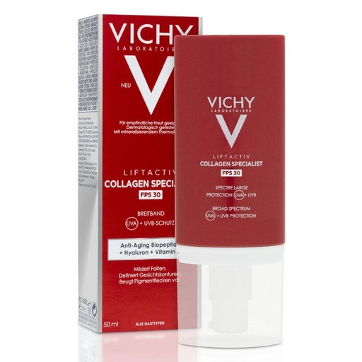 [3337875684491] Liftactiv Collagen Specialist Día Crema Antiarrugas FPS30 50 mL Vichy
