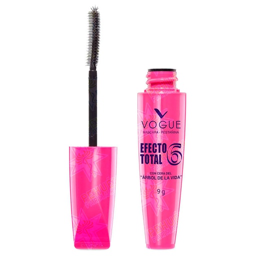 [7702433228879] Vogue Efecto Total Máscara de Pestañas Waterproof