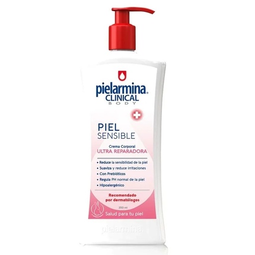 [7804907959637] Pielarmina Clinical Ultra Reparadora Crema Corporal con Prebióticos 350 mL Petrizzio