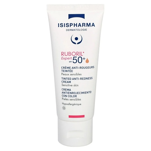 [3401360147775] Ruboril Expert Crema Antienrojecimento con Color FPS 50+ Piel Sensible 40 mL IsisPharma