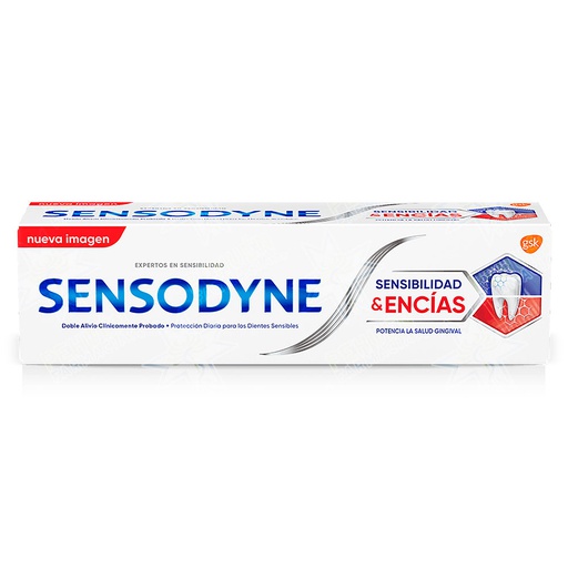 [7501065064585] Sensodyne Sensibilidad y Encías Blanqueadora Pasta de Dientes 100 g GSK