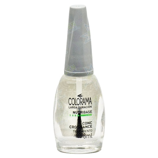 [7899026420182] Colorama Nutribase Esmalte de Uñas Pro Crecimiento Conc Croissance 8 mL Maybelline